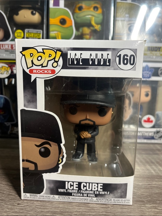 Funko Other - Funko Pop! Rocks Ice Cube Vinyl Figure - Black